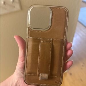 Brown Leather Phone Case iPhone 14 Pro Max